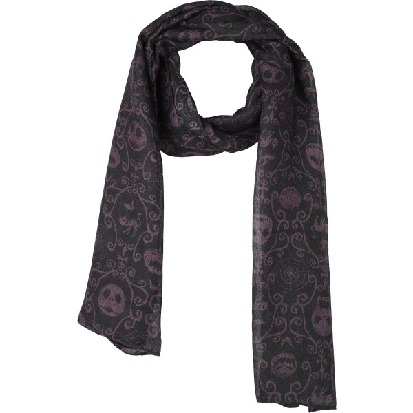 The Nightmare Before Christmas Lilac Jack Šátek/šála vícebarevný - Merchstore.cz
