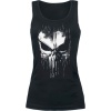 The Punisher Abstract Skull Dámský top černá - Merchstore.cz