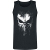 The Punisher Abstract Skull Tank top černá - Merchstore.cz