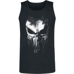 The Punisher Abstract Skull Tank top černá - Merchstore.cz