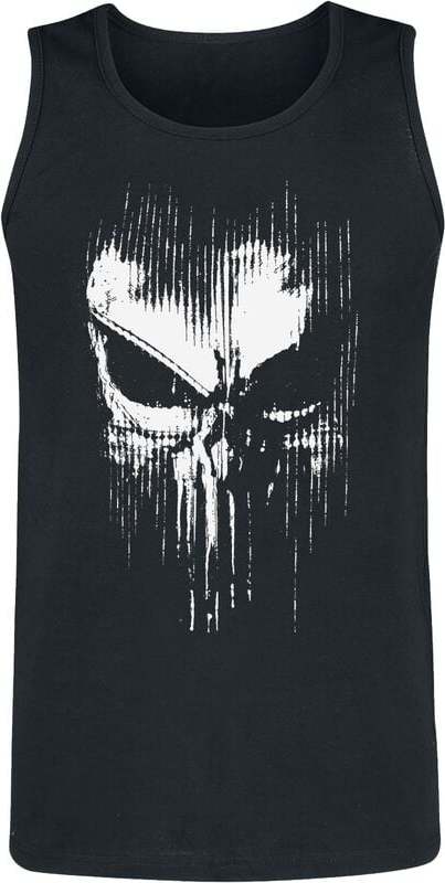 The Punisher Abstract Skull Tank top černá - Merchstore.cz The Punisher Abstract Skull Tank top černá - Merchstore.cz