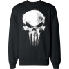The Punisher Skull Mikina černá - Merchstore.cz