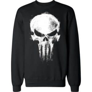 The Punisher Skull Mikina černá - Merchstore.cz