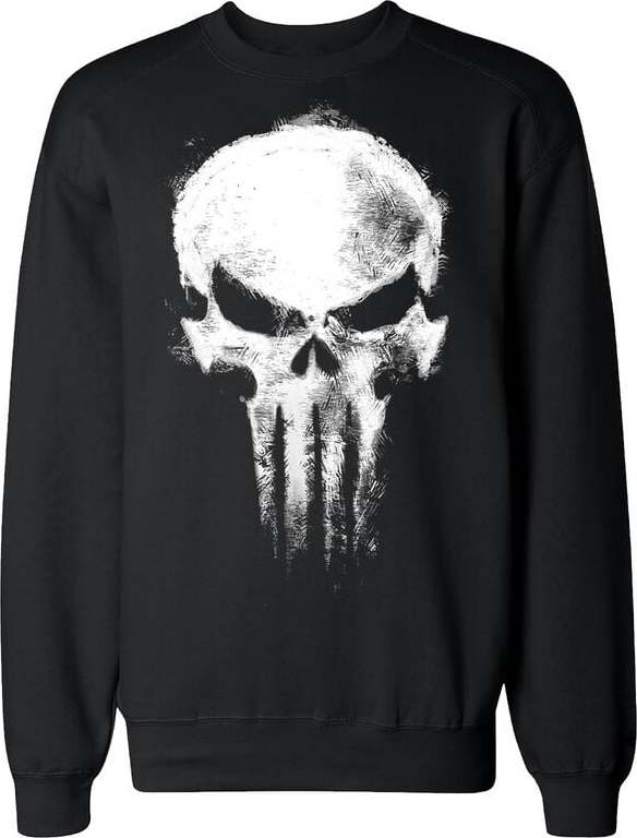 The Punisher Skull Mikina černá - Merchstore.cz The Punisher Skull Mikina černá - Merchstore.cz