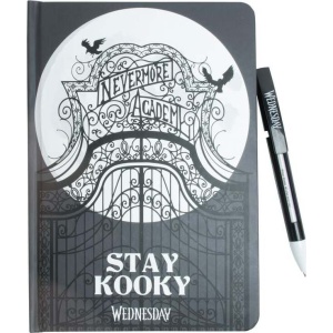 Wednesday Stay Kooky Sada psacích potreb cerná/bílá - Merchstore.cz