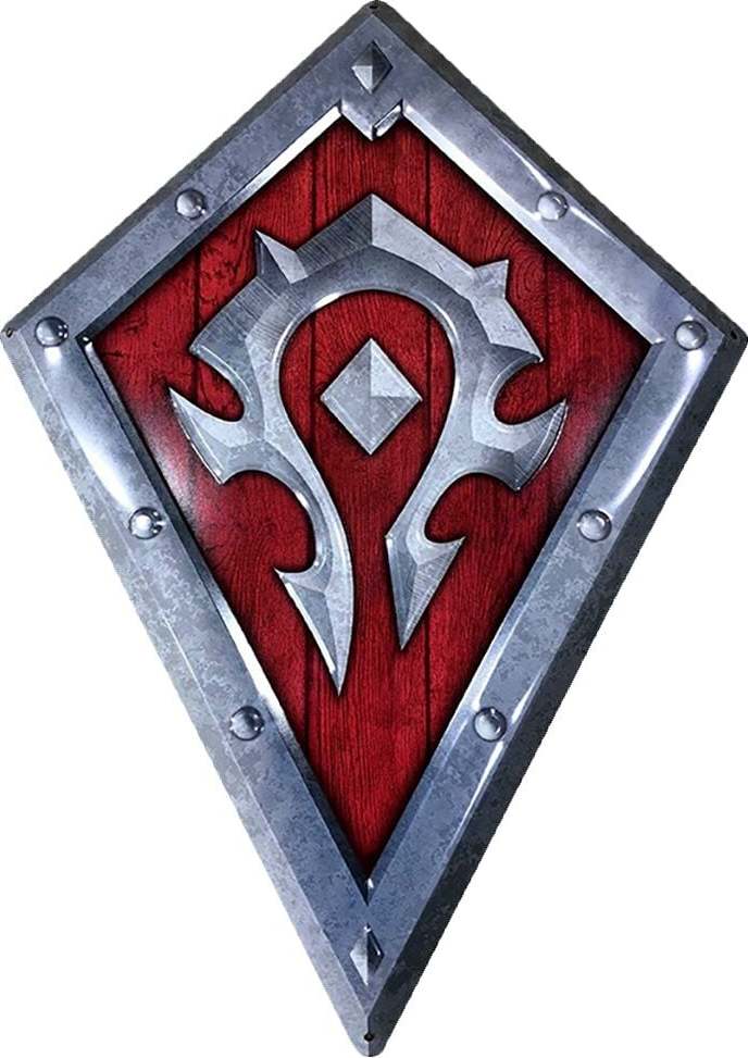 World Of Warcraft Horde Shield plechová cedule stríbrite cervená - Merchstore.cz World Of Warcraft Horde Shield plechová cedule stríbrite cervená - Merchstore.cz
