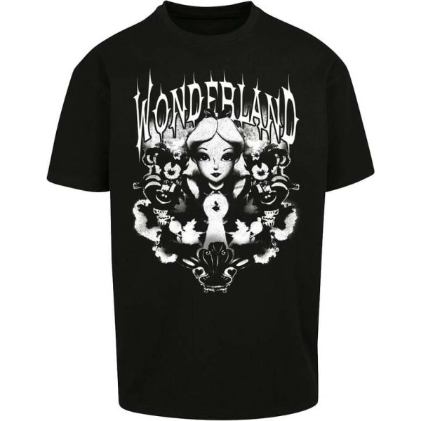 Alice in Wonderland Roschach Tričko černá - Merchstore.cz