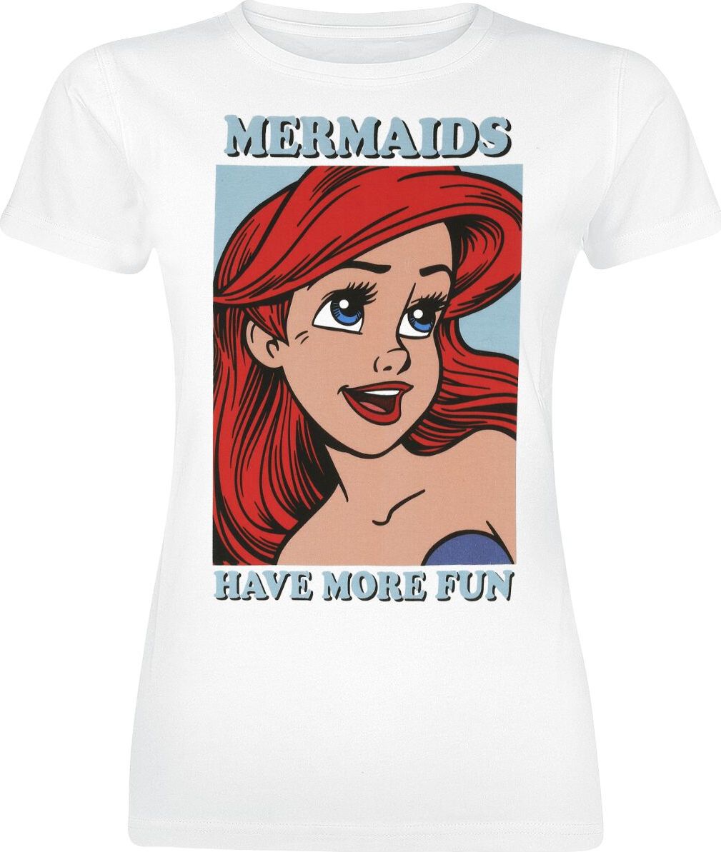 Ariel - Malá mořská víla The Little Mermaid Fun Dámské tričko bílá - Merchstore.cz Ariel - Malá mořská víla The Little Mermaid Fun Dámské tričko bílá - Merchstore.cz