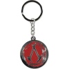 Assassin's Creed Shadows Metal Logo Klíčenka stríbrná - Merchstore.cz