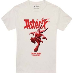 Asterix & Obelix Red Leap Tričko přírodní - Merchstore.cz
