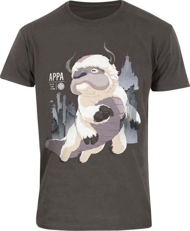 Avatar - The Last Airbender Appa Tričko šedá - Merchstore.cz Avatar - The Last Airbender Appa Tričko šedá - Merchstore.cz