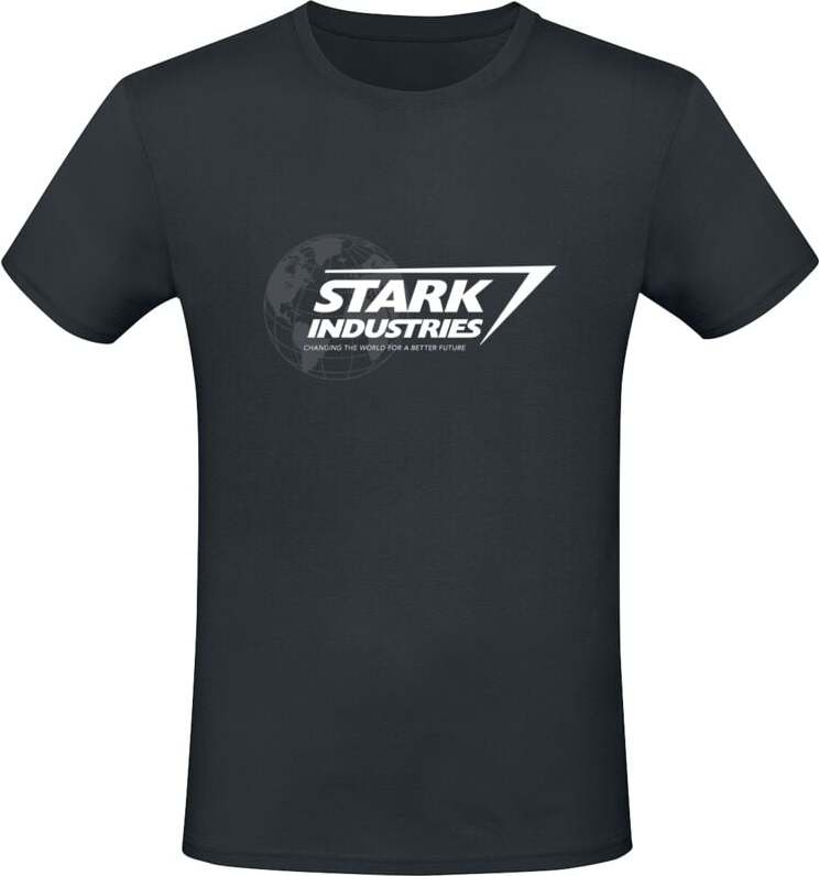 Avengers Stark Industries Tričko černá - Merchstore.cz Avengers Stark Industries Tričko černá - Merchstore.cz