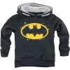 Batman Kids - Spray Logo detská mikina s kapucí černá - Merchstore.cz