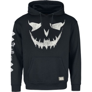 Batman Suicide Squad - Joker Smile Mikina s kapucí černá - Merchstore.cz