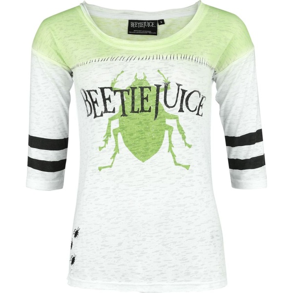 Beetlejuice Beetlejuice Dámské tričko s dlouhými rukávy vícebarevný - Merchstore.cz