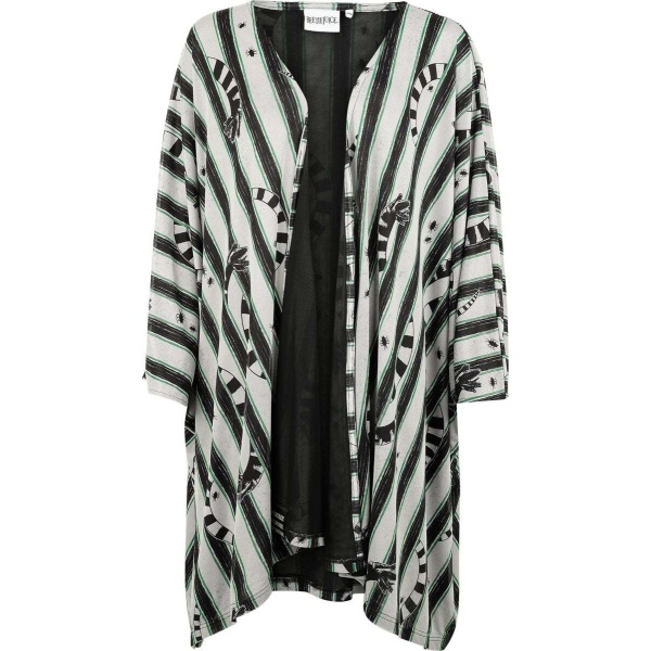 Beetlejuice Sandworm Dámský kardigan cerná/bílá - Merchstore.cz