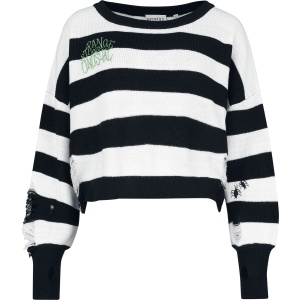 Beetlejuice Strange And Unusual - Oversize Pletený svetr vícebarevný - Merchstore.cz