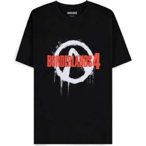 Borderlands Borderlands 4 Logo Tričko černá - Merchstore.cz
