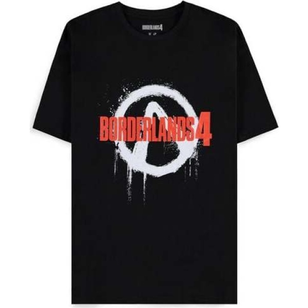 Borderlands Borderlands 4 Logo Tričko černá - Merchstore.cz