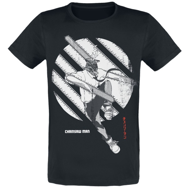 Chainsaw Man Chainsaw Man Tričko černá - Merchstore.cz