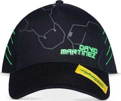 Cyberpunk Edgerunners - David Baseballová kšiltovka černá - Merchstore.cz Cyberpunk Edgerunners - David Baseballová kšiltovka černá - Merchstore.cz