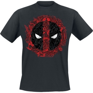 Deadpool Deadpool - Stamp Tričko černá - Merchstore.cz
