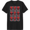 Deadpool Tacos Heads Tričko černá - Merchstore.cz