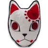 Demon Slayer Fox Mask dekorace polštár vícebarevný - Merchstore.cz