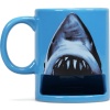Der weisse Hai Hrnek Jaws s místem na sušenku Hrnek modrá - Merchstore.cz