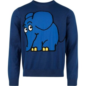Die Sendung mit der Maus Elefant Pletený svetr modrá - Merchstore.cz