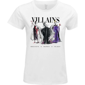 Disney Villains Dámské tričko bílá - Merchstore.cz