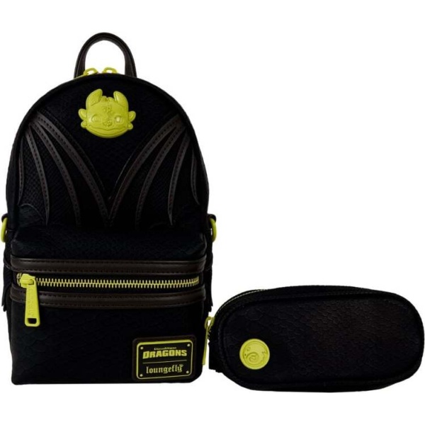 Drachenzähmen leicht gemacht Loungefly - Ohnezahn Taška pres rameno černá - Merchstore.cz