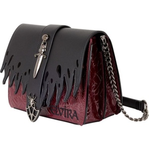 Elvira Loungefly - Elvira Dolch Taška pres rameno cerná/cervená - Merchstore.cz