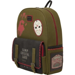 Friday The 13th Loungefly - Camp Crystal Lake Batoh vícebarevný - Merchstore.cz