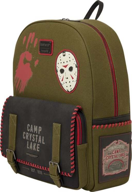 Friday The 13th Loungefly - Camp Crystal Lake Batoh vícebarevný - Merchstore.cz Friday The 13th Loungefly - Camp Crystal Lake Batoh vícebarevný - Merchstore.cz