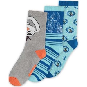 Frozen Olaf - balení 3 ks Ponožky vícebarevný - Merchstore.cz