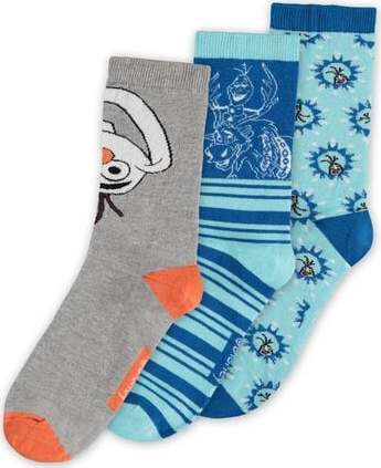 Frozen Olaf - balení 3 ks Ponožky vícebarevný - Merchstore.cz Frozen Olaf - balení 3 ks Ponožky vícebarevný - Merchstore.cz