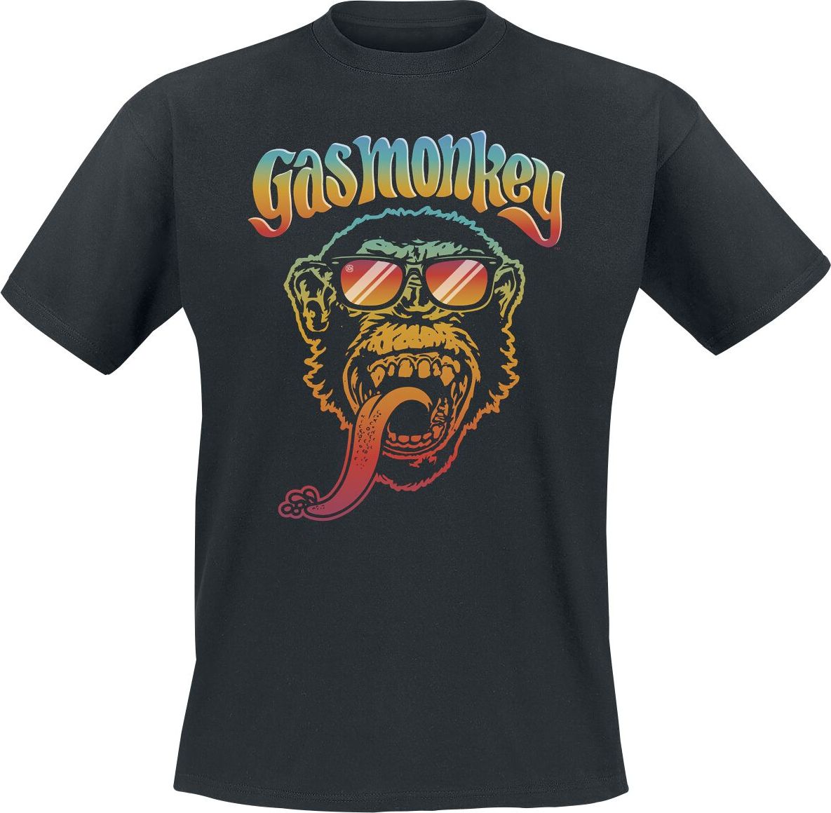 Gas Monkey Garage Tričko černá - Merchstore.cz