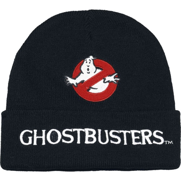 Ghostbusters Ghostbusters Logo Beanie čepice cerná/cervená/bílá - Merchstore.cz