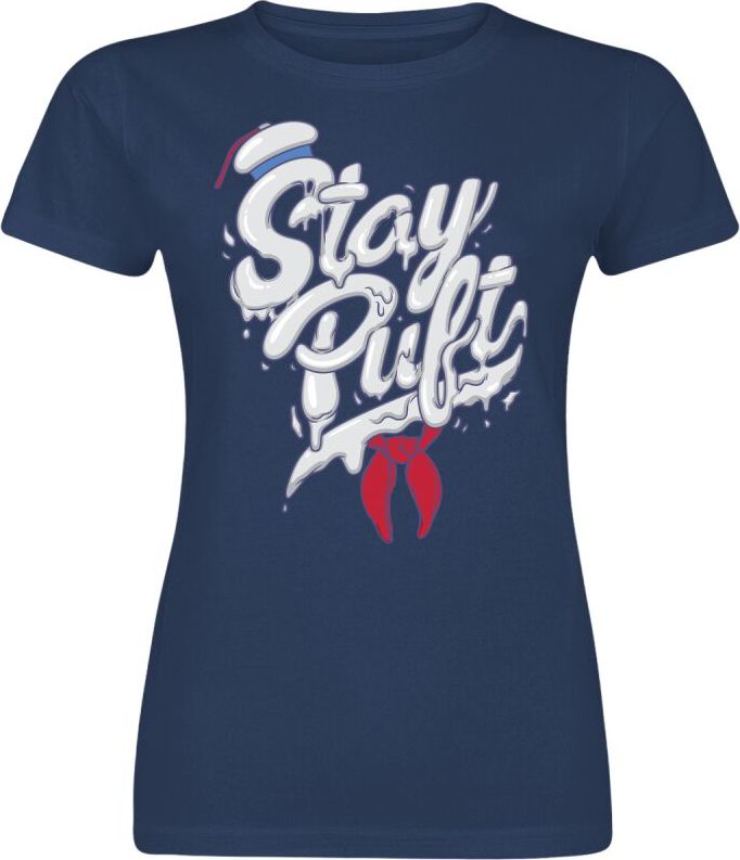 Ghostbusters Stay Puft Dámské tričko námořnická modrá - Merchstore.cz Ghostbusters Stay Puft Dámské tričko námořnická modrá - Merchstore.cz