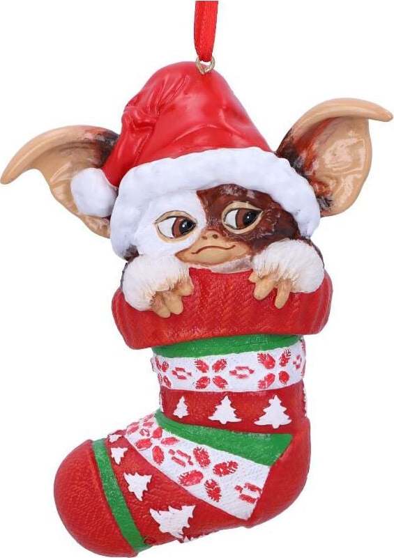 Gremlins Gizmo in Stocking Vánocní ozdoba - koule standard - Merchstore.cz Gremlins Gizmo in Stocking Vánocní ozdoba - koule standard - Merchstore.cz