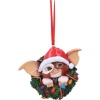 Gremlins Visící ozdoba Nemesis Now - Gizmo in Wreath Vánocní ozdoba - koule standard - Merchstore.cz