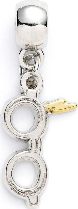 Harry Potter Glasses Slider Charm Přívěsky na náramky žužu zlatá/stríbrná - Merchstore.cz Harry Potter Glasses Slider Charm Přívěsky na náramky žužu zlatá/stríbrná - Merchstore.cz