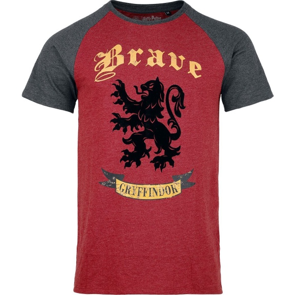 Harry Potter Gryffindor - Brave Tričko vícebarevný - Merchstore.cz
