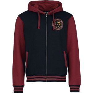 Harry Potter Gryffindor Mikina s kapucí na zip vícebarevný - Merchstore.cz