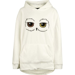 Harry Potter Hedwig Dámská mikina s kapucí bílá - Merchstore.cz