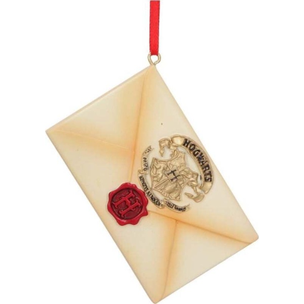 Harry Potter Hogwarts Letter Vánocní ozdoba - koule standard - Merchstore.cz