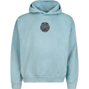 Harry Potter Hogwarts - Oversize Mikina s kapucí světle modrá - Merchstore.cz