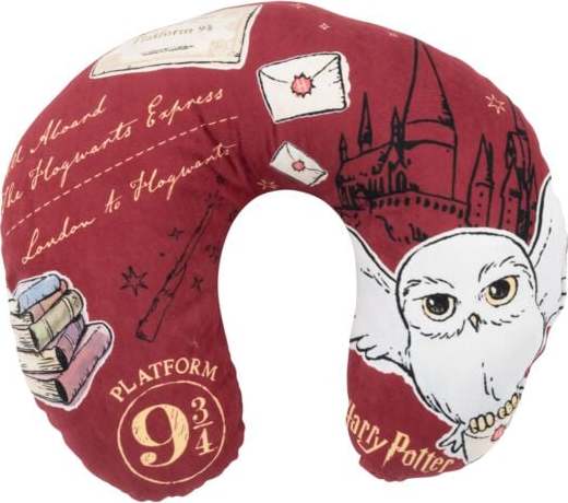 Harry Potter Hogwarts polštár za krk vícebarevný - Merchstore.cz Harry Potter Hogwarts polštár za krk vícebarevný - Merchstore.cz