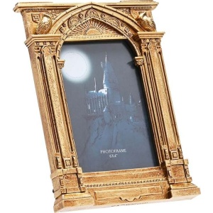 Harry Potter Hogwarts Portal dekorace zlatá - Merchstore.cz